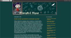 Desktop Screenshot of meraklinane.com